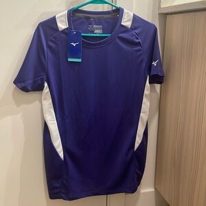 Mizuno crew neck jersey top